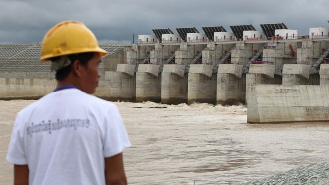 Le Cambodge inaugure son plus grand barrage ảnh 1 Le Cambodge inaugure son plus grand barrage ảnh 1