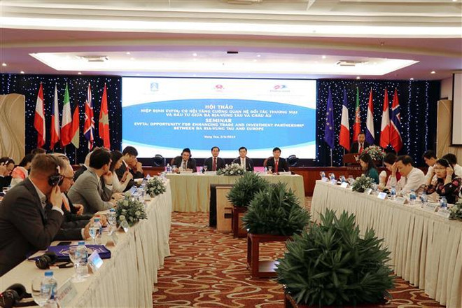 Colloque sur l’accord de libre-échange Vietnam-UE à Ba Ria-Vung Tau ảnh 1 Colloque sur l’accord de libre-échange Vietnam-UE à Ba Ria-Vung Tau ảnh 1