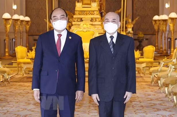 Déclaration commune Vietnam-Cambodge ảnh 1