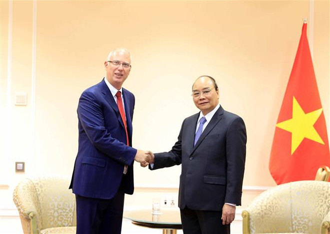Le président Nguyen Xuan Phuc rencontre des investisseurs russes ảnh 2 Le président Nguyen Xuan Phuc rencontre des investisseurs russes ảnh 2