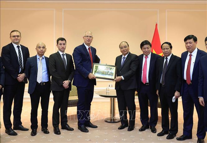 Le président Nguyen Xuan Phuc rencontre des investisseurs russes ảnh 1 Le président Nguyen Xuan Phuc rencontre des investisseurs russes ảnh 1