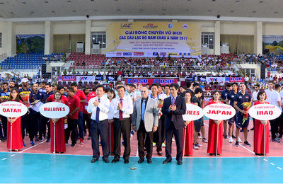 Ouverture du Championnat d'Asie des clubs de volley-ball masculin ảnh 1 Ouverture du Championnat d'Asie des clubs de volley-ball masculin ảnh 1