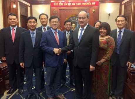 Ho Chi Minh-Ville est prête à coopérer avec Samsung ảnh 1 Ho Chi Minh-Ville est prête à coopérer avec Samsung ảnh 1