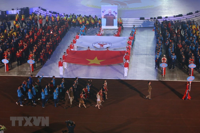 Ouverture du 8e Festival national des sports à Hanoï ảnh 1 Ouverture du 8e Festival national des sports à Hanoï ảnh 1