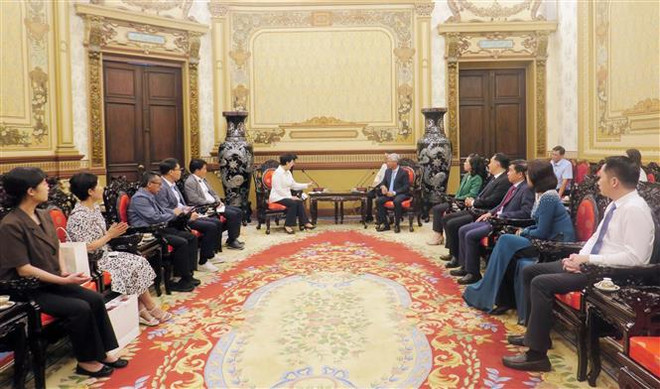 Promotion de la coopération entre Hô Chi Minh-Ville et Gyeongsangbuk (R. de Corée) ảnh 2