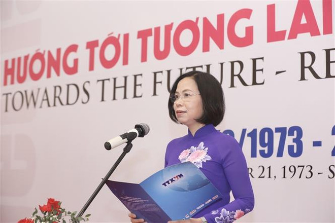 La VNA et la Kyodo News célèbrent en grand format les liens Vietnam-Japon ảnh 2 La VNA et la Kyodo News célèbrent en grand format les liens Vietnam-Japon ảnh 2