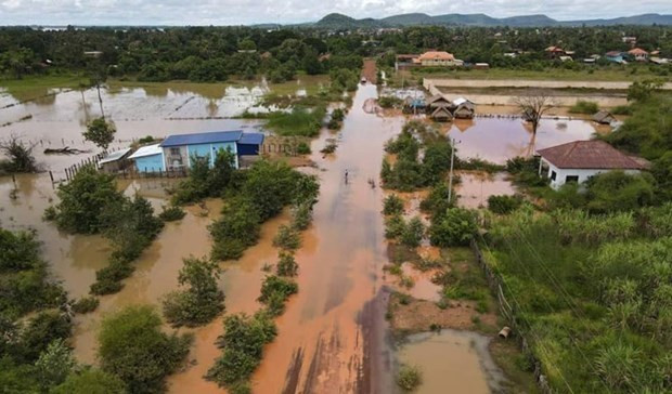 Le Cambodge appelle à rester vigilance des inondations dues à la montée des eaux du Mékong ảnh 1 Le Cambodge appelle à rester vigilance des inondations dues à la montée des eaux du Mékong ảnh 1