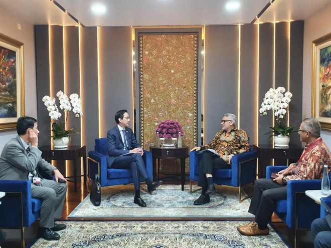 Les ministères vietnamien et indonésien des Affaires étrangères boostent leurs liens ảnh 1 Les ministères vietnamien et indonésien des Affaires étrangères boostent leurs liens ảnh 1