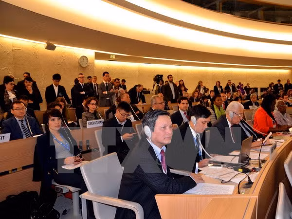 Droits de l'Homme : le Vietnam s'active au sein du CDH ảnh 1 Droits de l'Homme : le Vietnam s'active au sein du CDH ảnh 1