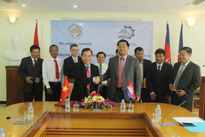 Renforcement de la coopération universitaire Vietnam-Cambodge ảnh 1 Renforcement de la coopération universitaire Vietnam-Cambodge ảnh 1