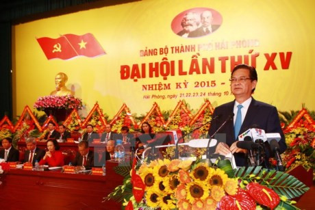 Ouverture du Congrès de l'organisation du PCV pour Hai Phong ảnh 1 Ouverture du Congrès de l'organisation du PCV pour Hai Phong ảnh 1