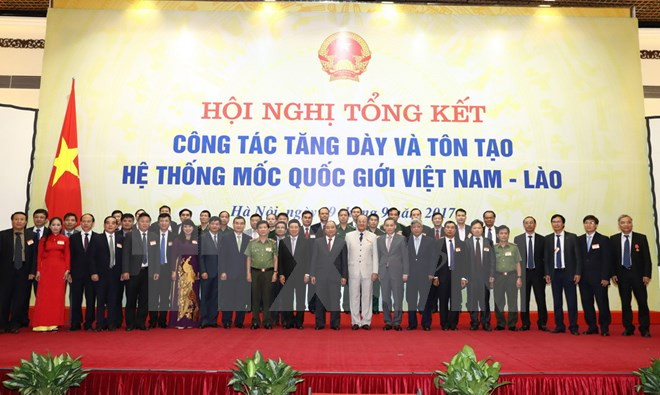 Bilan de la densification et de la réhabilitation des bornes frontalières Vietnam-Laos ảnh 1 Bilan de la densification et de la réhabilitation des bornes frontalières Vietnam-Laos ảnh 1