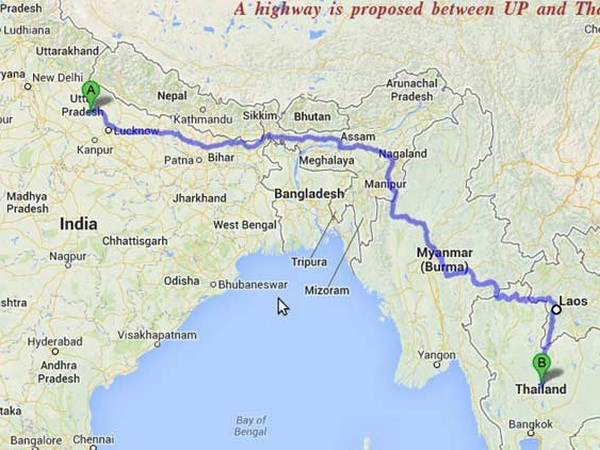 Inde, Thaïlande et Myanmar construisent une autoroute ảnh 1 Inde, Thaïlande et Myanmar construisent une autoroute ảnh 1