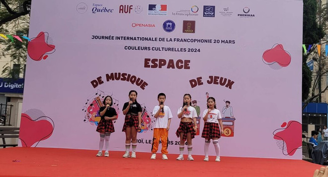 Francophonie : "Couleurs culturelles" 2024 en fête à Hanoï ảnh 2 Francophonie : "Couleurs culturelles" 2024 en fête à Hanoï ảnh 2