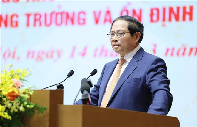 Le Premier ministre préside une conférence sur la politique monétaire ảnh 2 Le Premier ministre préside une conférence sur la politique monétaire ảnh 2