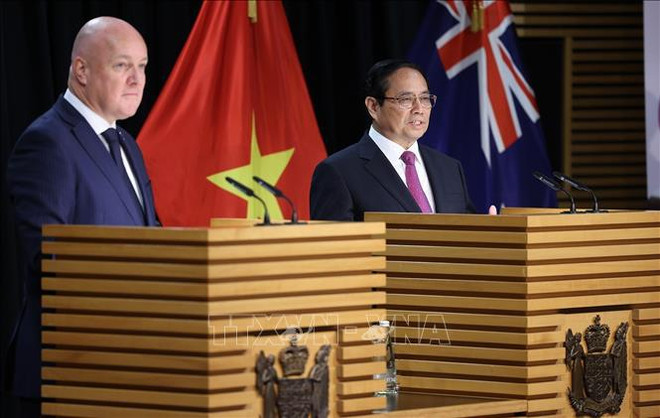Vietnam et Nouvelle-Zélande conviennent de développer plus vigoureusement leur partenariat stratégique ảnh 1 Vietnam et Nouvelle-Zélande conviennent de développer plus vigoureusement leur partenariat stratégique ảnh 1