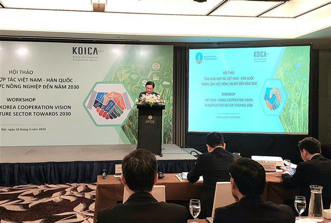 Vietnam-R. de Corée : coopération renforcée dans l’agriculture ảnh 1 Vietnam-R. de Corée : coopération renforcée dans l’agriculture ảnh 1
