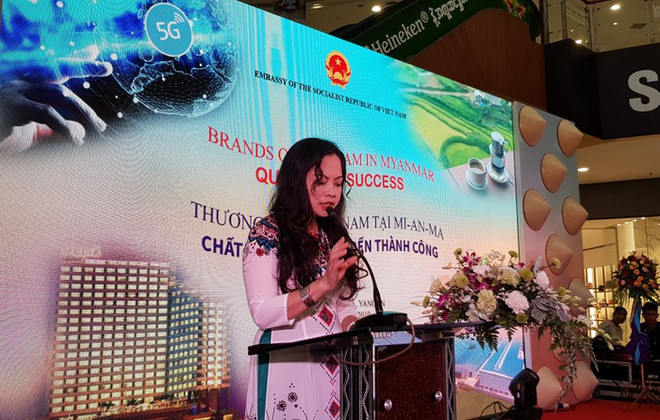 Le salon des produits vietnamiens au Myanmar ảnh 1 Le salon des produits vietnamiens au Myanmar ảnh 1