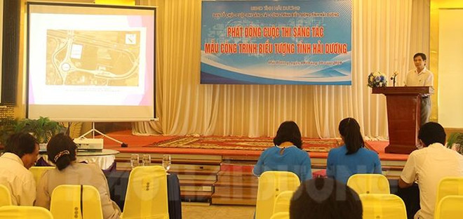 Lancement d’un concours de design du monument symbolique de Hai Duong ảnh 1 Lancement d’un concours de design du monument symbolique de Hai Duong ảnh 1