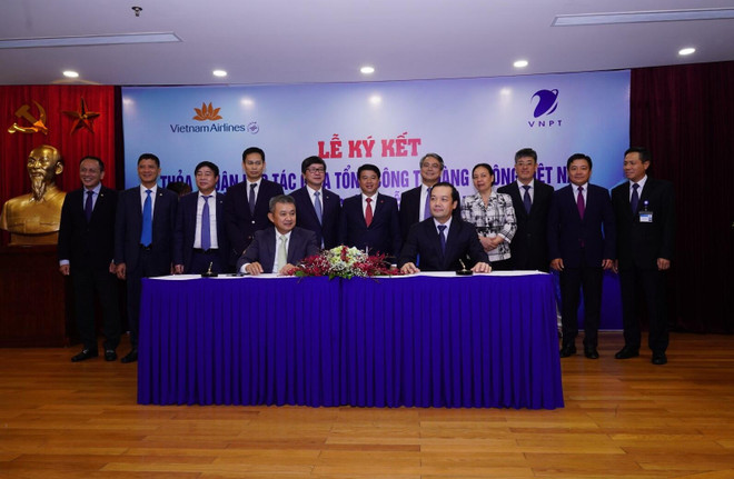 Vietnam Airlines et VNPT concluent un partenariat stratégique ảnh 1 Vietnam Airlines et VNPT concluent un partenariat stratégique ảnh 1