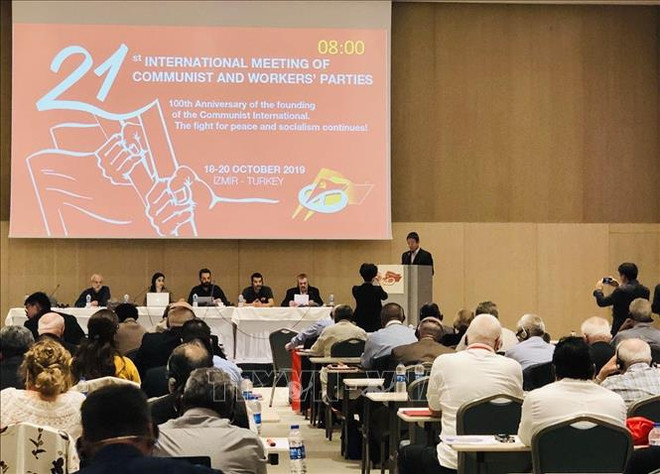 Le Vietnam à la 21e Rencontre internationale des partis communistes et ouvriers ảnh 1 Le Vietnam à la 21e Rencontre internationale des partis communistes et ouvriers ảnh 1