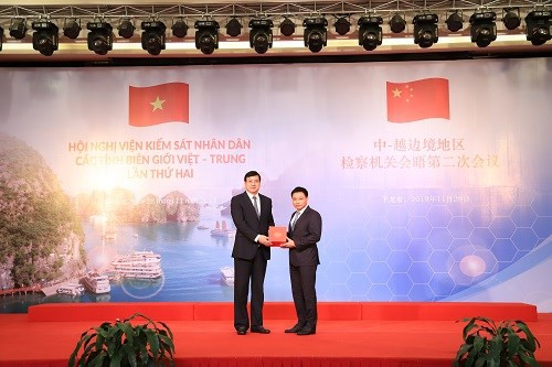 La 2e réunion des Parquets populaires des provinces frontalières Vietnam - Chine ảnh 1 La 2e réunion des Parquets populaires des provinces frontalières Vietnam - Chine ảnh 1