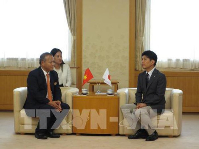 Le gouverneur de Gunma (Japon) s’engage à soutenir les Vietnamiens ảnh 1 Le gouverneur de Gunma (Japon) s’engage à soutenir les Vietnamiens ảnh 1
