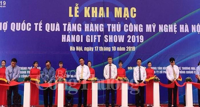 Ouverture de la Foire Hanoï Gift Show 2019 ảnh 1 Ouverture de la Foire Hanoï Gift Show 2019 ảnh 1