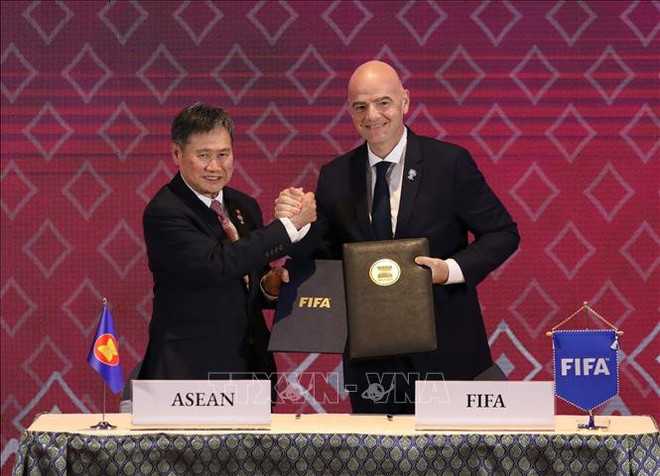 L'ASEAN et la FIFA collaborent pour le développement du football en Asie du Sud-Est ảnh 1 L'ASEAN et la FIFA collaborent pour le développement du football en Asie du Sud-Est ảnh 1