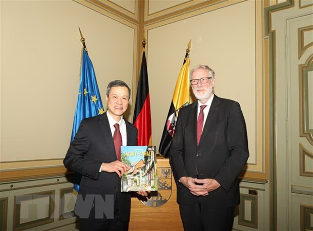 Promouvoir la coopération entre le Vietnam et le land allemand de Saxe-Anhalt ảnh 1 Promouvoir la coopération entre le Vietnam et le land allemand de Saxe-Anhalt ảnh 1