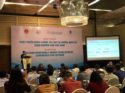 Partage des expériences dans le développement des énergies renouvelables Vietnam-Belgique ảnh 1 Partage des expériences dans le développement des énergies renouvelables Vietnam-Belgique ảnh 1