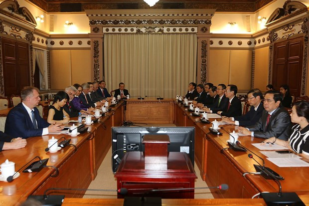 Ho Chi Minh-Ville et le land allemand de Saxe-Anhalt promeuvent la coopération dans l'éducation ảnh 1 Ho Chi Minh-Ville et le land allemand de Saxe-Anhalt promeuvent la coopération dans l'éducation ảnh 1