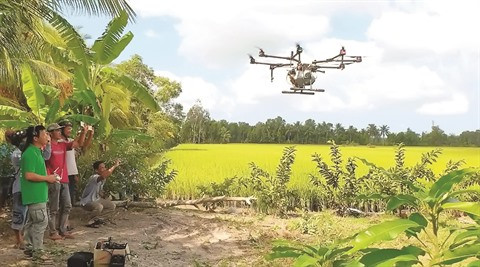 Les drones prennent leur envol dans le monde agricole ảnh 1 Les drones prennent leur envol dans le monde agricole ảnh 1