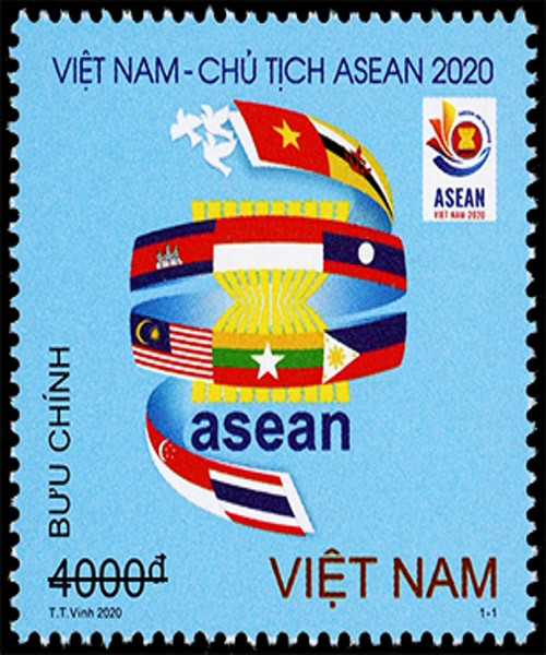 Emission du timbre «Vietnam: Bienvenue à l'ASEAN 2020» ảnh 1