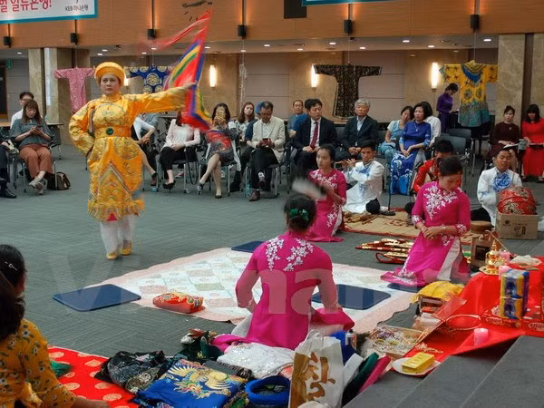 Le Vietnam introduit le culte des Déesses-Mères en République de Corée ảnh 1 Le Vietnam introduit le culte des Déesses-Mères en République de Corée ảnh 1