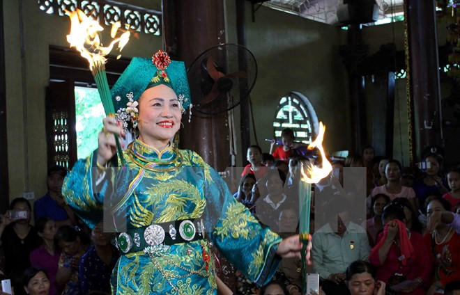 Ouverture du festival de culte des Déesses-Mères ảnh 1 Ouverture du festival de culte des Déesses-Mères ảnh 1