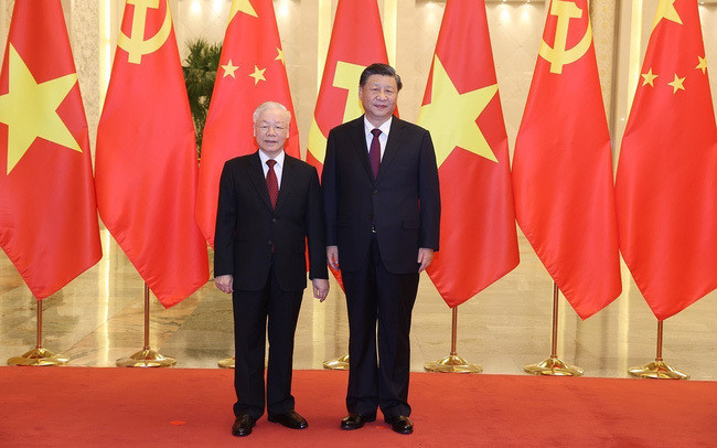 Le secrétaire général et président chinois Xi Jinping remercie le secrétaire général Nguyên Phu Trong ảnh 1 Le secrétaire général et président chinois Xi Jinping remercie le secrétaire général Nguyên Phu Trong ảnh 1