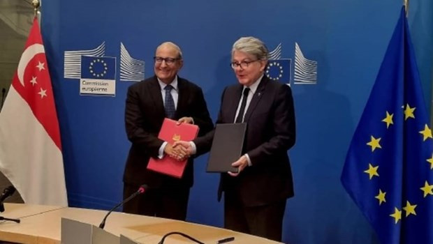 L'UE et Singapour lancent un partenariat numérique ảnh 1 L'UE et Singapour lancent un partenariat numérique ảnh 1