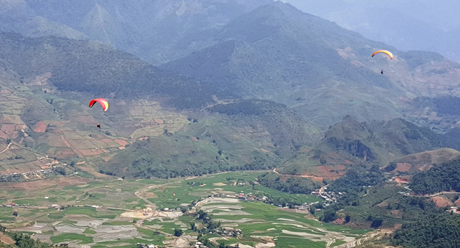 Bientôt le Festival de parapente de Mu Cang Chai ảnh 1 Bientôt le Festival de parapente de Mu Cang Chai ảnh 1