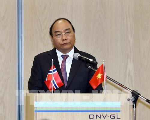 Le PM Nguyen Xuan Phuc appelle le Vietnam et la Norvège à élargir leur coopération économique ảnh 1 Le PM Nguyen Xuan Phuc appelle le Vietnam et la Norvège à élargir leur coopération économique ảnh 1