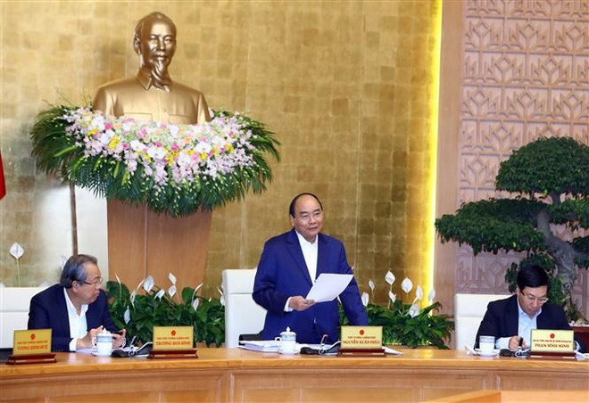 Le PM demande plus d’efforts pour matérialiser les objectifs de 2019 ảnh 1 Le PM demande plus d’efforts pour matérialiser les objectifs de 2019 ảnh 1