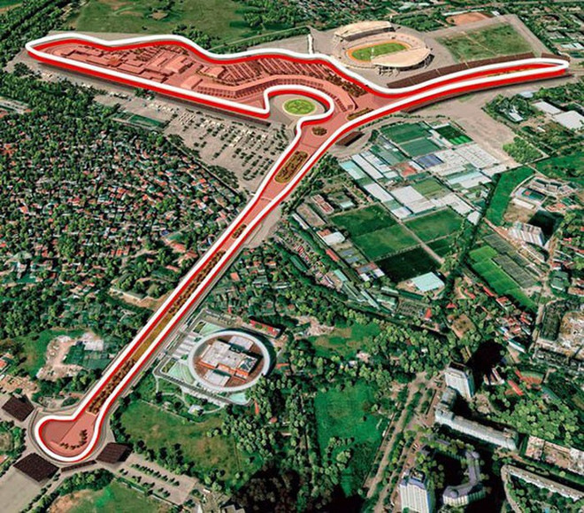 Hanoi accélère le défrichage des terrains pour le circuit du Grand Prix de Formule One ảnh 1 Hanoi accélère le défrichage des terrains pour le circuit du Grand Prix de Formule One ảnh 1