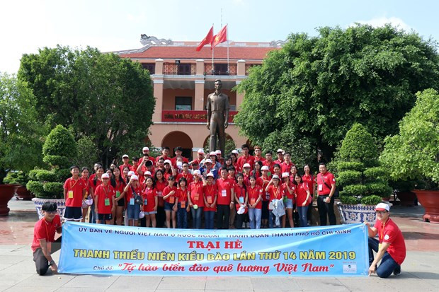 Ouverture de la colonie de vacances d’été 2019 de Hô Chi Minh-Ville pour les jeunes Viêt kiêu ảnh 1 Ouverture de la colonie de vacances d’été 2019 de Hô Chi Minh-Ville pour les jeunes Viêt kiêu ảnh 1