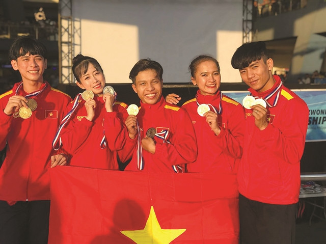 Le Vietnam remporte 72 médailles au Championnat de taekwondo de l'ASEAN ảnh 1 Le Vietnam remporte 72 médailles au Championnat de taekwondo de l'ASEAN ảnh 1