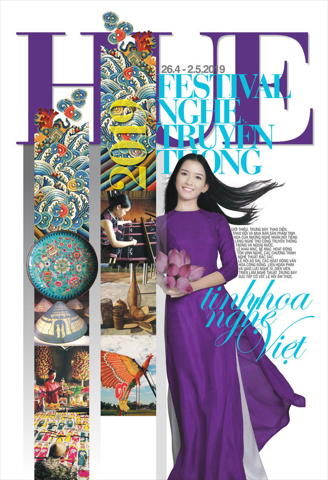 Bientôt le festival des métiers traditionnels de Huê 2019 ảnh 1 Bientôt le festival des métiers traditionnels de Huê 2019 ảnh 1