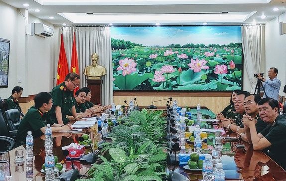 Le Vietnam et le Cambodge renforcent leur coopération dans la médecine militaire ảnh 1 Le Vietnam et le Cambodge renforcent leur coopération dans la médecine militaire ảnh 1
