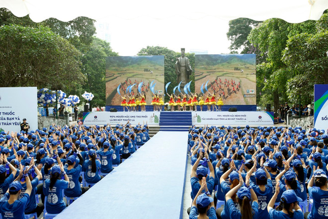 Meeting en écho à la Journée mondiale sans tabac 2019 ảnh 1 Meeting en écho à la Journée mondiale sans tabac 2019 ảnh 1