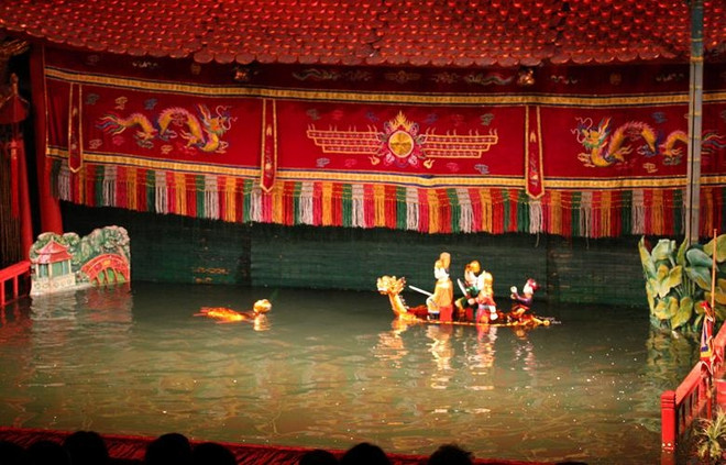 Les marionnettes sur l'eau du Vietnam impressionnent le public ảnh 1 Les marionnettes sur l'eau du Vietnam impressionnent le public ảnh 1