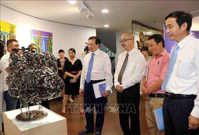 Ouverture du 1er programme d’échange et d’exposition internationaux de beaux-arts à Da Nang ảnh 1 Ouverture du 1er programme d’échange et d’exposition internationaux de beaux-arts à Da Nang ảnh 1