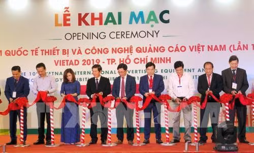 Ouverture du salon de la publicité VietAd 2019 à Ho Chi Minh-Ville ảnh 1 Ouverture du salon de la publicité VietAd 2019 à Ho Chi Minh-Ville ảnh 1